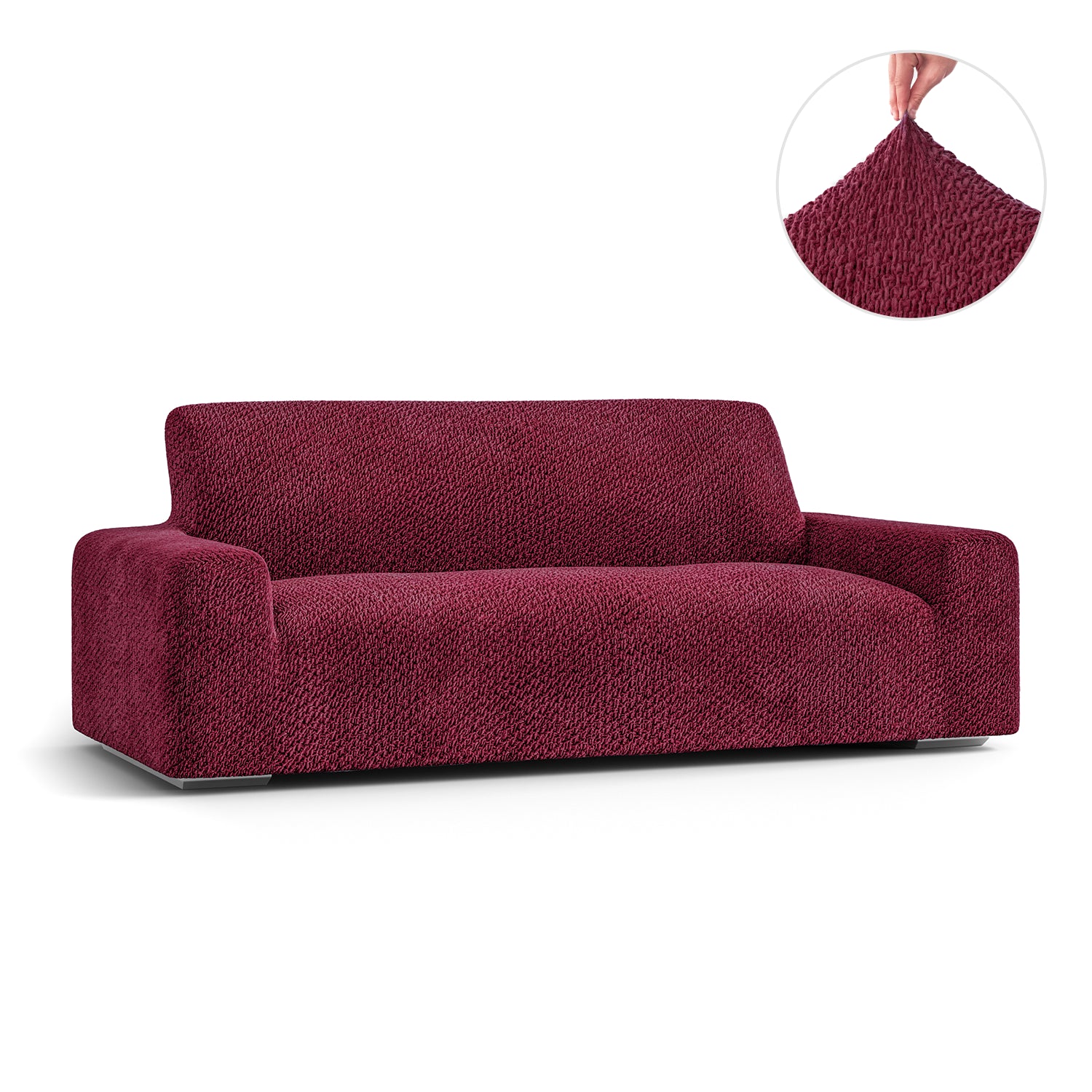  Sofa 3 Seater Slipcover, Velvet Collection