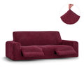  3 Seater Recliner Slipcover, Velvet Collection