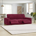  3 Seater Recliner Slipcover, Velvet Collection