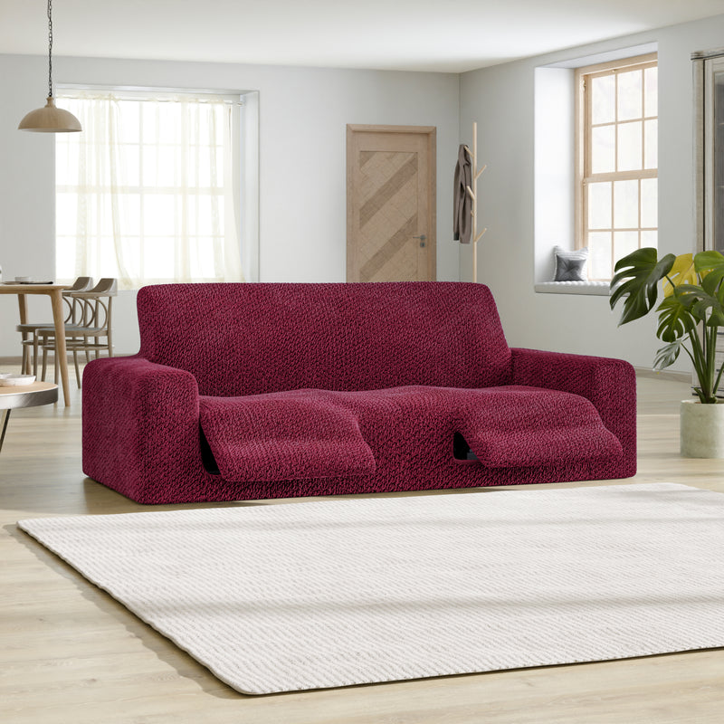 3 Seater Recliner Slipcover, Velvet Collection