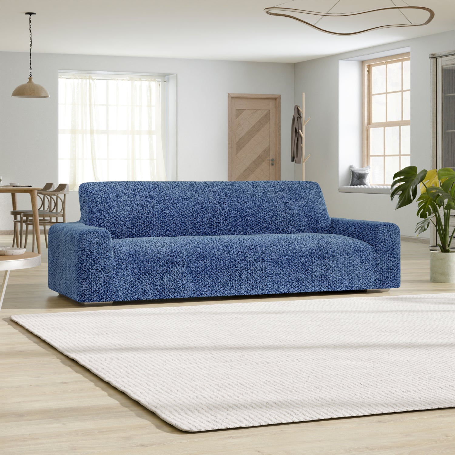  Sofa 4 Seater Slipcover, Velvet Collection