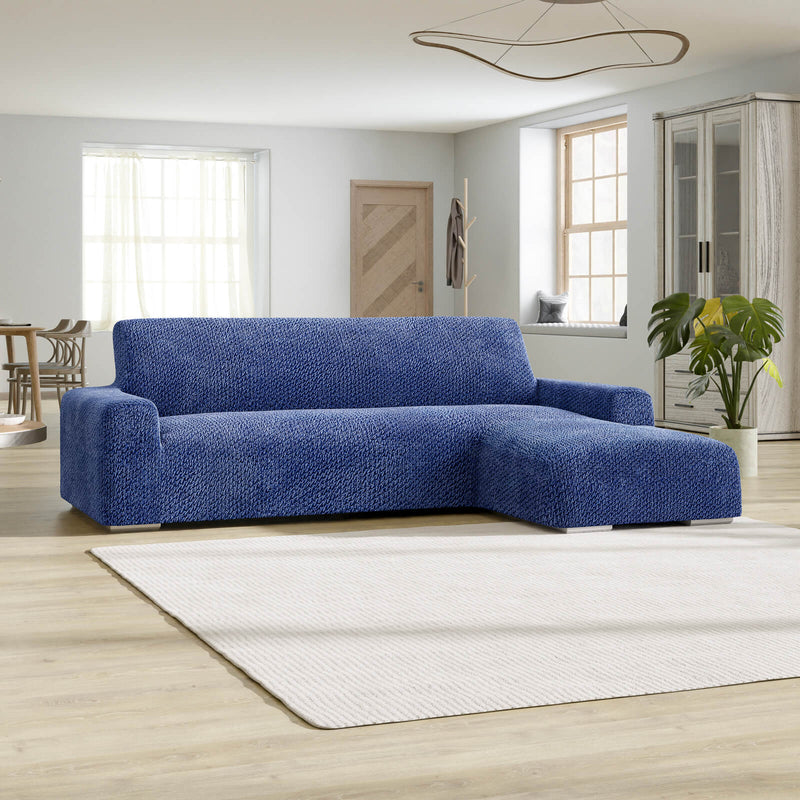 L-Shaped Sofa Slipcover (Right Chaise), Velvet Collection