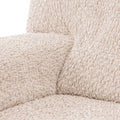 Ivory 2 Seater Recliner Slipcover, Velvet Collection