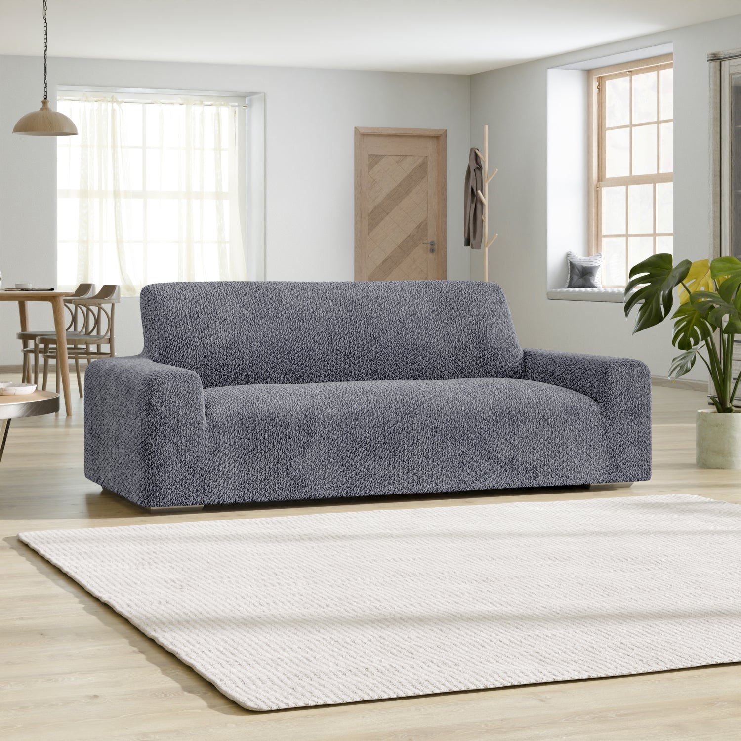  Sofa 3 Seater Slipcover, Velvet Collection