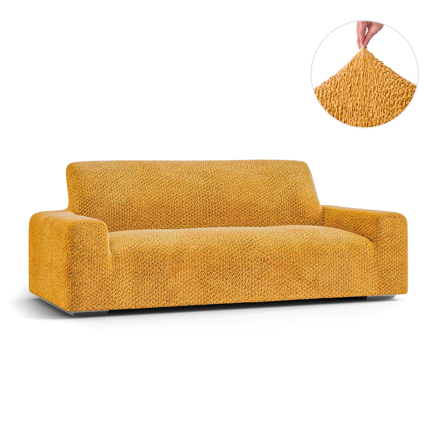  Sofa 3 Seater Slipcover, Velvet Collection