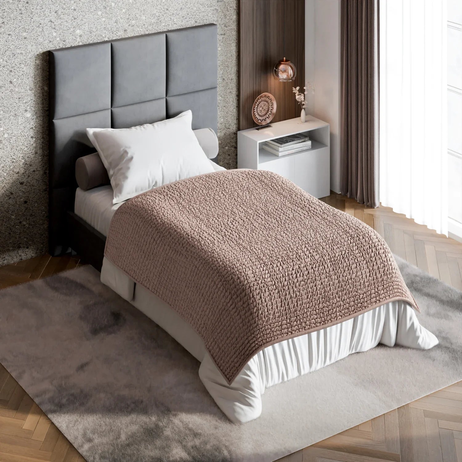 Marsala Waterproof Dog Blanket Twin