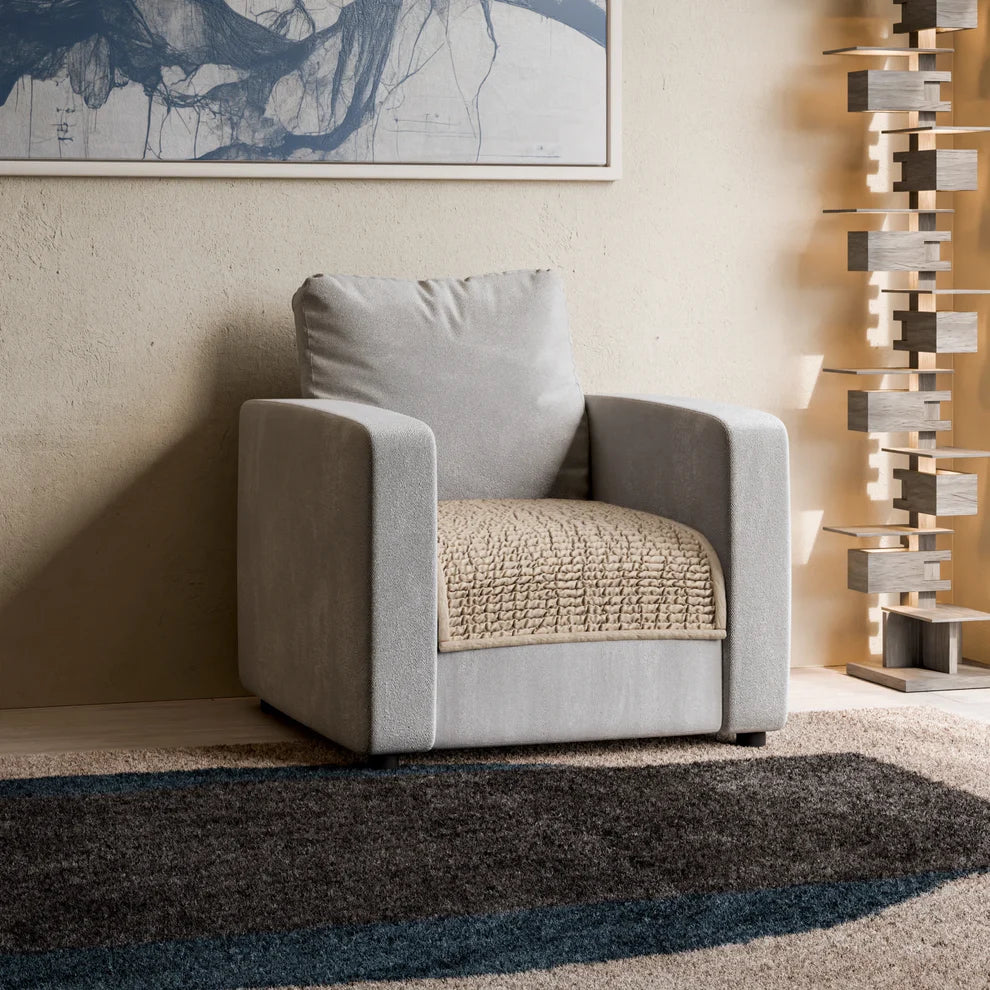 Macadamia Waterproof Dog Blanket Armchair