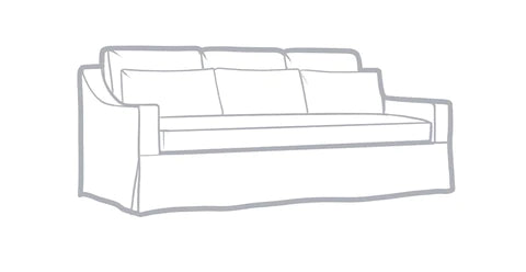 YORK SLOPE ARM DEEP SEAT GRAND SOFA