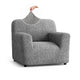 Armchair Slipcover, Comfort Collection – Ash, front view | Ash