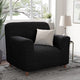 Armchair Slipcover, Comfort Collection – Black, interior view 1 | Black
