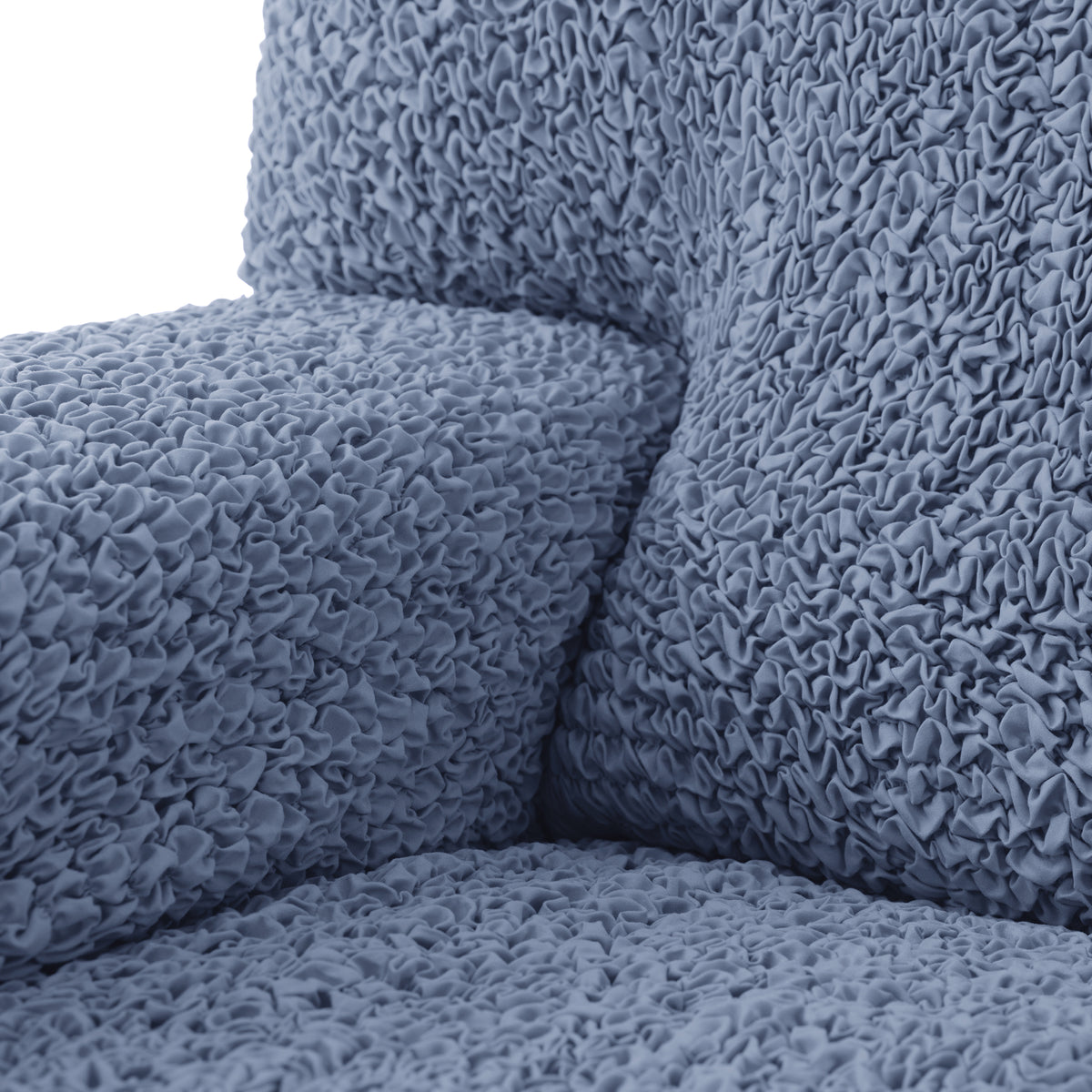 Armchair Slipcover, Comfort Collection – Blue, detail view | Blue