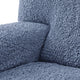 Armchair Slipcover, Comfort Collection – Blue, detail view | Blue