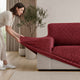 Armchair Slipcover, Comfort Collection – Burgundy, installation view | Burgundy