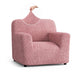 Armchair Slipcover, Comfort Collection – Coral Pink, front view | Coral Pink