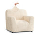 Armchair Slipcover, Comfort Collection – Cream, front view | Cream