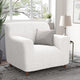 Armchair Slipcover, Comfort Collection – Crisp White, interior view 1 | Crisp White