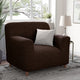 Armchair Slipcover, Comfort Collection – Dark Brown, interior view 1 | Dark Brown