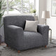 Armchair Slipcover, Comfort Collection – Dark Grey, interior view 1 | Dark Grey