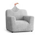 Armchair Slipcover, Comfort Collection – Light Grey, front view | Light Grey