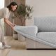 Armchair Slipcover, Comfort Collection – Light Grey, installation view | Light Grey