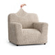 Armchair Slipcover, Comfort Collection – Macadamia, front view | Macadamia