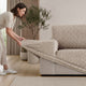 Armchair Slipcover, Comfort Collection – Macadamia, installation view | Macadamia