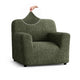 Armchair Slipcover, Comfort Collection – Moss Green, front view | Moss Green