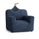 Armchair Slipcover, Comfort Collection – Navy Blue, front view | Navy Blue