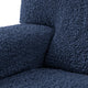 Armchair Slipcover, Comfort Collection – Navy Blue, detail view | Navy Blue