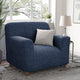 Armchair Slipcover, Comfort Collection – Navy Blue, interior view 1 | Navy Blue