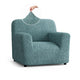 Armchair Slipcover, Comfort Collection – Teal, front view | Teal