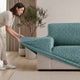 Armchair Slipcover, Comfort Collection – Teal, installation view | Teal