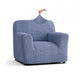 Armchair Slipcover, Embrace Collection – Blue, front view | Blue