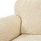 Armchair Slipcover, Embrace Collection – Cream, detail view | Cream