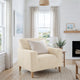 Armchair Slipcover, Embrace Collection – Cream, interior view 2 | Cream
