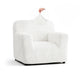 Armchair Slipcover, Embrace Collection – Crisp White, front view | Crisp White