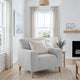 Armchair Slipcover, Embrace Collection – Light Grey, interior view 2 | Light Grey