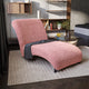 Armless Chaise Lounge Slipcover, Comfort Collection – Coral Pink, interior view 1 | Coral Pink