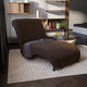 Armless Chaise Lounge Slipcover, Comfort Collection – Dark Brown, interior view 1 | Dark Brown