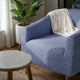Barrel Chair Slipcover, Comfort Collection – Blue, interior view 3 | Blue