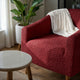 Barrel Chair Slipcover, Comfort Collection – Burgundy, interior view 3 | Burgundy