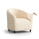 Barrel Chair Slipcover, Comfort Collection – Cream, front view | Cream