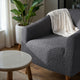 Barrel Chair Slipcover, Comfort Collection – Dark Grey, interior view 3 | Dark Grey