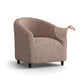 Barrel Chair Slipcover, Comfort Collection – Soft Taupe, front view | Soft Taupe