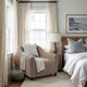 Barrel Chair Slipcover, Comfort Collection – Soft Taupe, interior view 1 | Soft Taupe