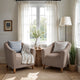 Barrel Chair Slipcover, Comfort Collection – Soft Taupe, interior view 2 | Soft Taupe