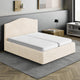 Bed Headboard & Frame Slipcover (Full/Queen), Comfort Collection – Cream, interior view 1 | Cream