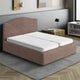 Bed Headboard & Frame Slipcover (Full/Queen), Comfort Collection – Soft Taupe, interior view 1 | Soft Taupe