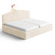 Bed Headboard & Frame Slipcover (King), Comfort Collection – Cream, front view | Cream