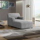 Chaise Lounge Slipcover, Comfort Collection – Ash, interior view 1 | Ash